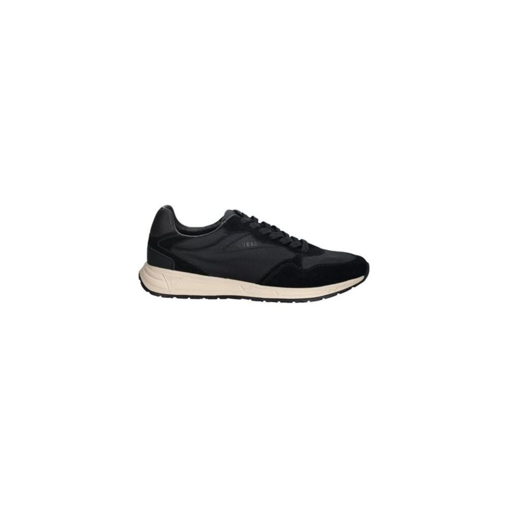 Guess Black Polyester Athletic Men's Sneakers